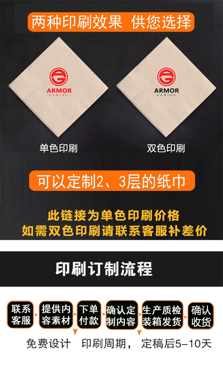 餐巾纸定制